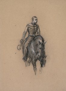 Militaire a cheval Voják na koni, c. 1860. od Isidore Pils