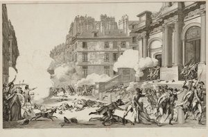 13 Vendémiaire. Napoleon Bonaparte potlačil rojalistické povstání ... v Paříži, 1797.