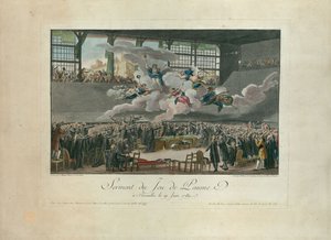 Přísaha tenisového kurtu z 20. června 1789. od Isidore Stanislas Helman
