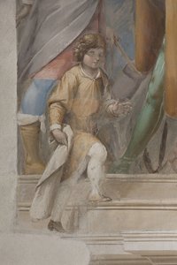 Detail ze Sňatku Panny Marie od Isidoro Bianchi