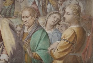 Detail ze Sňatku Panny Marie, 1634