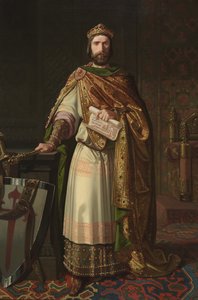 Král Ferdinand II z Leónu, 1850 od Isidoro Lozano