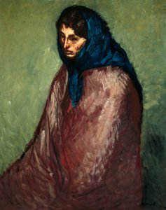 ""Le útočiště"" Obraz Isidre Nonell i Monturiol (1873-1911) 1904 Barcelona. Národní muzeum umění Katalánska od Isidro Nonell