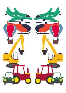 Automobily, 2016 papír od Isobel Barber