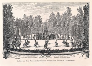 Moliere in God Pan, ilustrace "Les Plaisirs de l