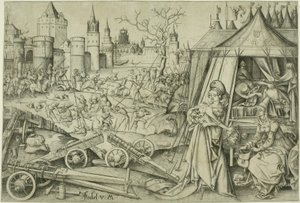 Judith, kolem roku 1495 od Israhel van Meckenem