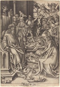 Masakr neviňátek, c. 14901500. od Israhel van Meckenem