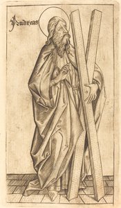 Svatý Ondřej, c. 14701480. od Israhel van Meckenem