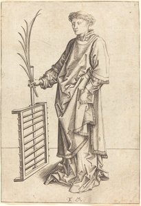 Svatý Vavřinec, c. 14801490. od Israhel van Meckenem