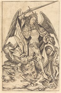 Svatý Michael, c. 14701480. od Israhel van Meckenem