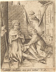 Saint-Roch od Israhel van Meckenem
