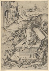The Resurrection,.n.d. od Israhel van Meckenem