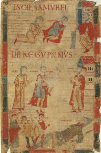 Čtyři scény z První knihy Samuelovy od Italian 11th Century