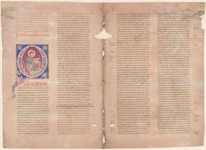 Svatý Lukáš od Italian 12th Century
