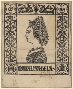 Tohle je Lisa Bela od Italian 15th Century