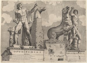 Dílo dcery... Dílo Praxitele od Italian 16th Century