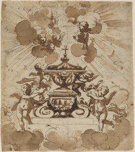 Oslava hostitele od Italian 18th Century