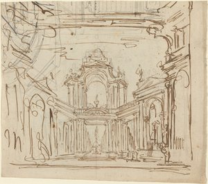 Scénický design od Italian 18th Century