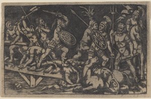 Horace Cocles od Italian 18th or 19th Century