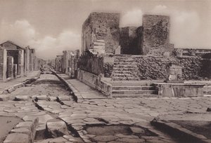 Empio Della Fortuna, Chrám štěstí (černobílá fotografie) od Italian Photographer