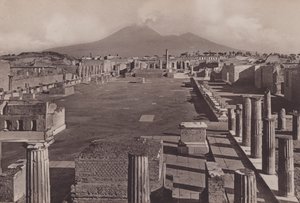 Foro Civile, The Forum (č/b foto) od Italian Photographer