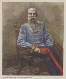 Francesco Giuseppe ke svým 70. narozeninám
