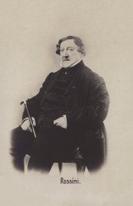 Gioachino Rossini , italský skladatel od Italian Photographer