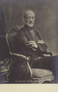 Giuseppe Mazzini od Italian Photographer