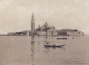 Isola S Giorgio (černobílá fotografie) od Italian Photographer