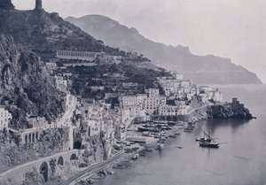Itálie: Amalfi (černobílá fotografie) od Italian Photographer
