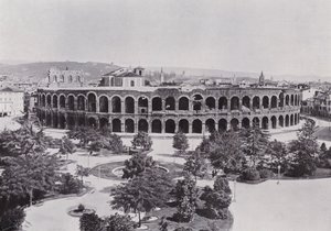 Itálie: Verona, římská aréna (č/b foto) od Italian Photographer