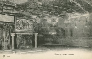 Mamertine věznice, Řím (černobílá fotografie) od Italian Photographer