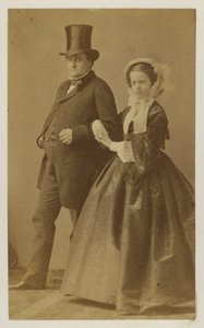 Maria Pia Savojská, dcera italského krále Viktora Emanuela II. a královny choť portugalského krále Luise I. (černobílá fotografie) od Italian Photographer