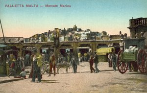Marina market, Valletta (barevné foto) od Italian Photographer