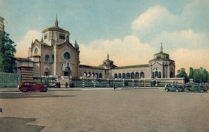 Milán / Milan: Památný hřbitov (barevné foto) od Italian Photographer