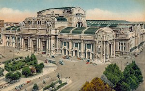 Milán / Milan: Stazione Centrale (barevné foto) od Italian Photographer