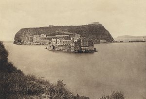 Neapol: Isis Di Nisida (černobílá fotografie) od Italian Photographer