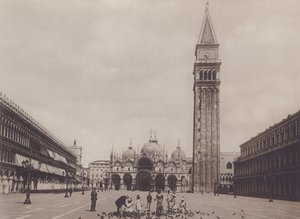 Piazza S Marco (černobílá fotografie) od Italian Photographer