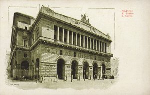 Skutečné Teatro di San Carlo, Neapol od Italian Photographer