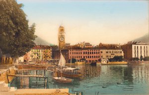 Riva, jezero Garda (barevné foto) od Italian Photographer