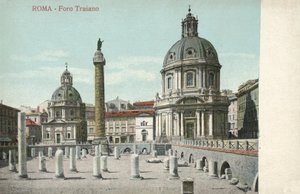 Řím, Itálie, Trajánovo fórum od Italian Photographer