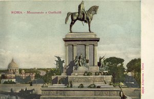 Řím, Itálie, Garibaldiho památník od Italian Photographer