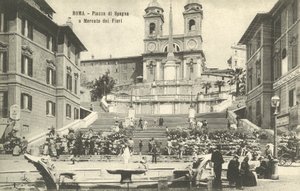 Řím, Itálie, Španělské schody od Italian Photographer