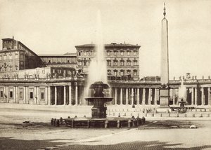 Svatopetrské náměstí a Vatikánský palác od Italian Photographer