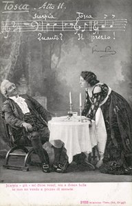 Scéna z Toscy (černobílá fotografie) od Italian Photographer