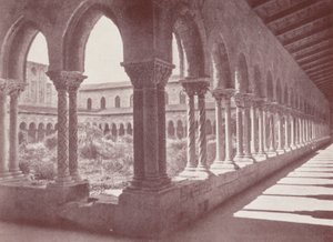 Sicílie: Kláštery, Monreale (čb fotografie) od Italian Photographer