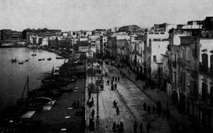 Taranto, Staré město, Panorama (černobílá fotografie) od Italian Photographer