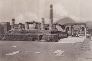 Jupiterův chrám, Jupiterův chrám (černobílá fotografie) od Italian Photographer