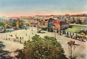 Turín - nádraží Porta Susa (barevné foto) od Italian Photographer