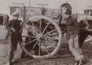 Typický sicilský vůz, 1920 od Italian Photographer